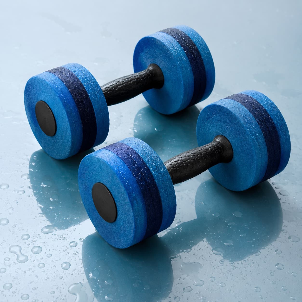 Water Dumbbell Pair